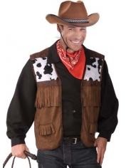 Wild West Cowboy Vest - Men's Cowboy Costumes
